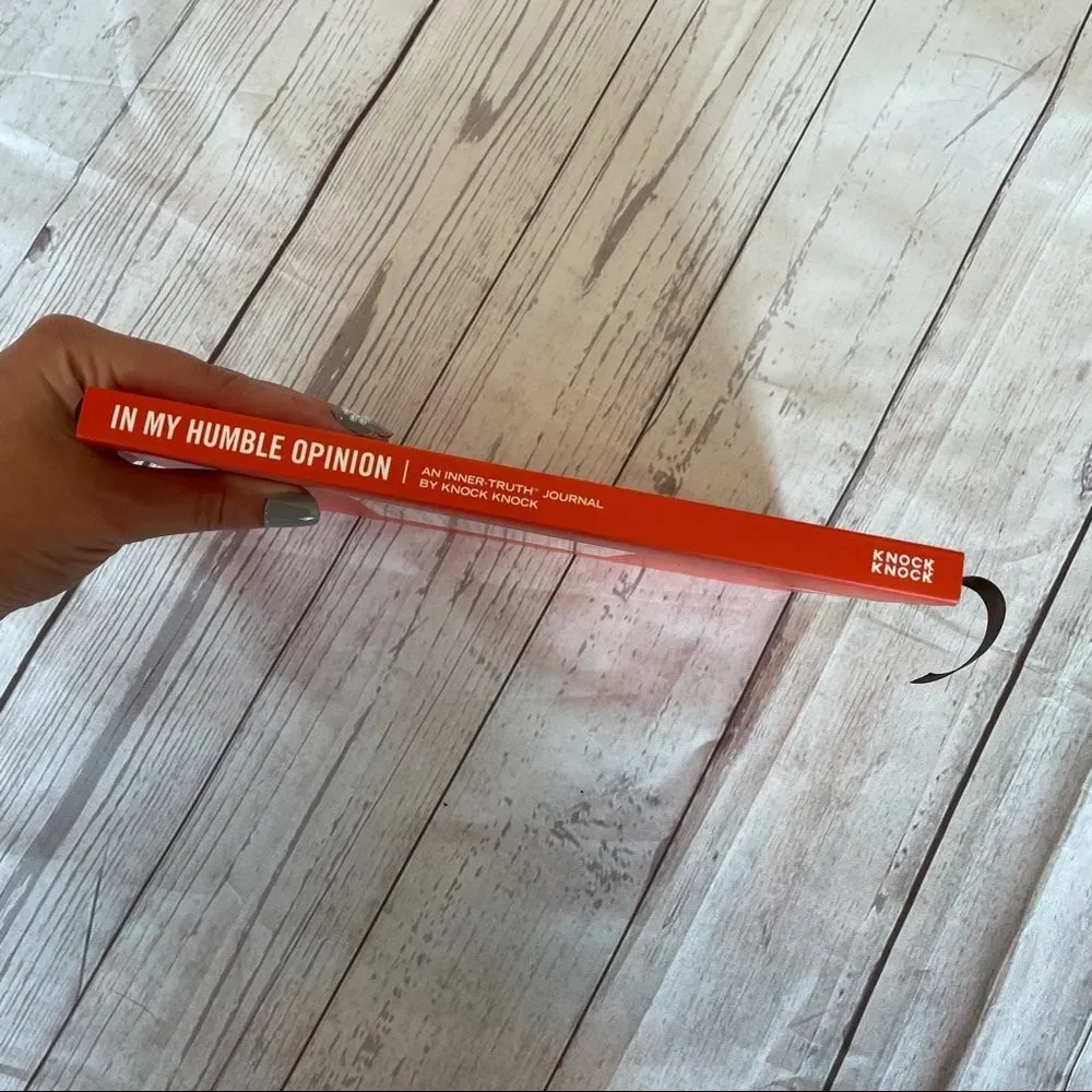 NWT KNOCK KNOCK In My Humble Opinion Journal